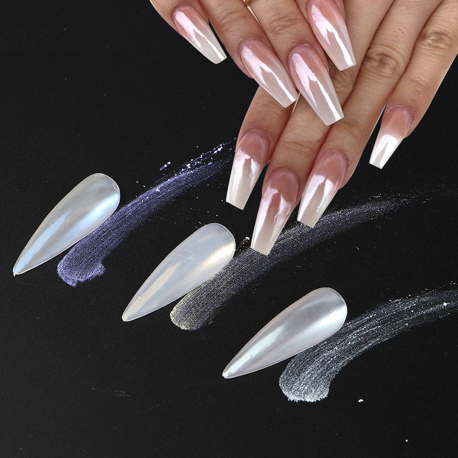 Moonlight Pearl White Nails Gl - Dip Powder Nail reseña y precio