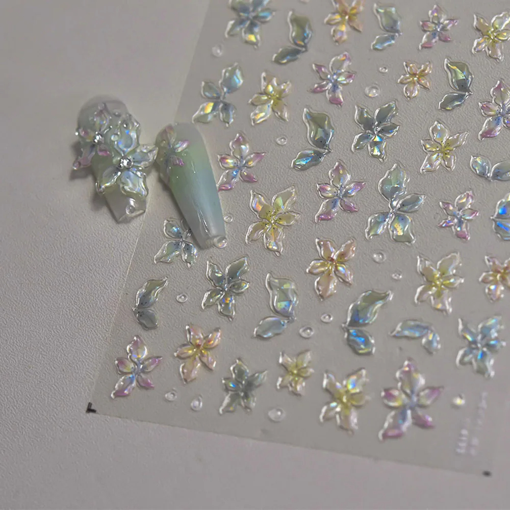 1pc Ocean Nail Art Stickers 5D - Nail Art Lotso reseña y precio